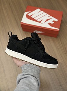 NIKE COURT BOROUGH LOW CAMURÇA (preto)