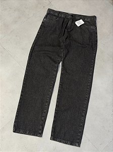 CALÇA JEANS BAGGY (washed black)
