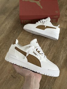 PUMA SHUFFLE DOWNTOWN (white/brown)