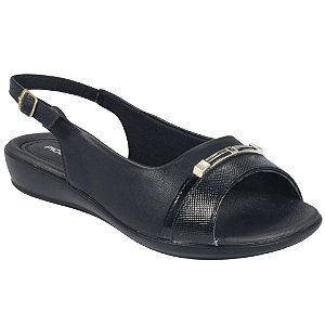 Sandália Feminina Piccadilly Jully – Anabela 3cm, Conforto e Estilo