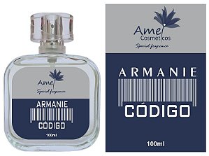 Perfume Amei Cosméticos Armanie Código 100ml