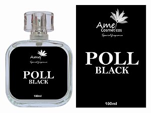Perfume Amei Cosméticos Poll Black 100ml