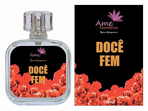 Perfume Amei Cosméticos Docê Fem 100ml