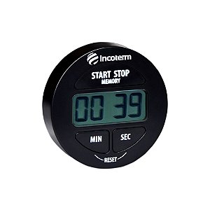 Timer Digital com Cronômetro e Alarme Incoterm T-TIM-0015.00