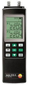 Manômetro de medição de pressão diferencial até 200 hPa - Testo 312-4