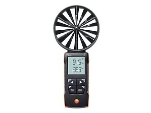 Anemômetro Digital de Palhetas de 100 mm com Conexão por Aplicativo - testo 417