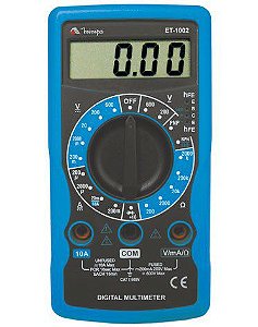 Multímetro Digital 3½D – 10A - Minipa ET-1002