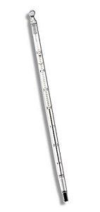 TERMÔMETRO QUÍMICO CAPILAR TRANSPARENTE -48/+102:0,2°C | INCOTERM 5089