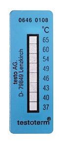 Tira Adesiva para Medição de Temperatura (37 °C a 65°C) Pacote com 10 unidades - 0646 0108