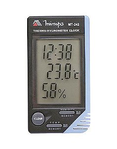 Relógio Termo-Higrômetro Int. - Minipa MT-242