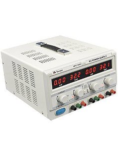 Fonte Alimentação DC dupla 30V/3A - Minipa MPC-3003