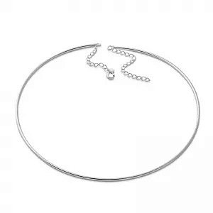 Colar Aro Chocker Prata 925