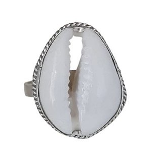 Anel Búzio Prata 925