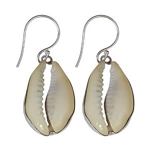 Brinco Búzio Prata 925