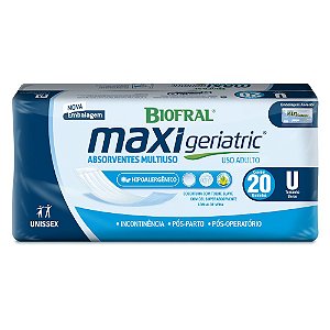 ABSORVENTE BIOFRAL MAXI GERIATRIC - 20 unid.