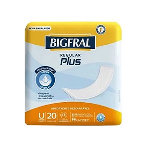 ABSORVENTE BIGFRAL PLUS - 20 unid.