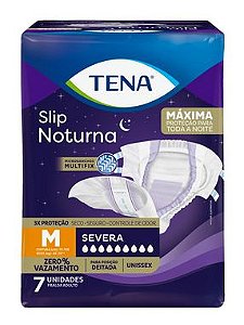 FRALDA GERIÁTRICA TENA SLIP NOTURNA - 7 unid.