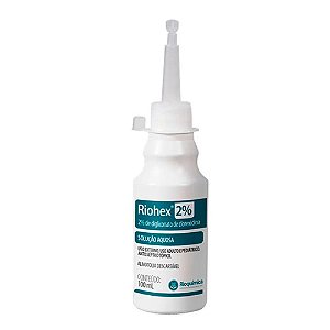 Antisséptico Riohex 2% Solução Aquosa 100ml - Rioquimica