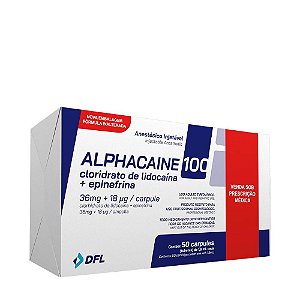 Anestésico Alphacaine 2% 1:100.000 - Nova Dfl