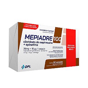 Anestésico Mepiadre 2% 1:100.000 - Nova Dfl