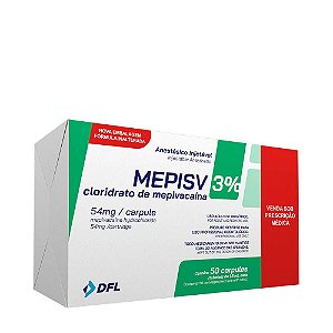 Anestésico Mepisv 3% - Nova Dfl