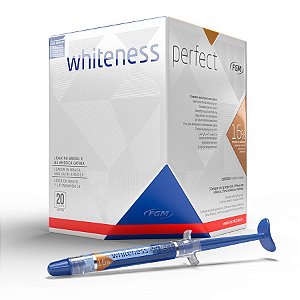 Clareador Whiteness Perfect 16% Kit C/5 - Fgm
