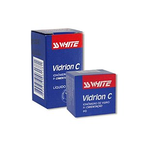 Ionomero de Vidro Para Cimentaçao Vidrion C Kit - Ss White