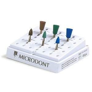 Polidor de Amálgama Mini Kit C/6 - Microdont