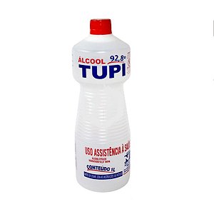 Álcool Etilico 92,8% 1 Litro - Tupi