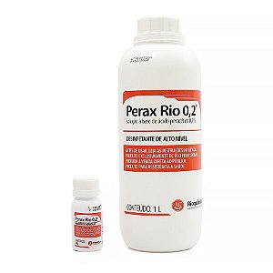 Ácido Peracetico Perax Rio 0,2% 1l - Rioquimica