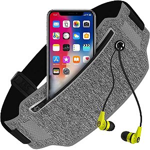 Pochete Corrida Impermeável Slim Fitness Para Celular