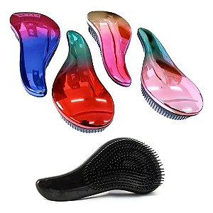 Escova Mágica Desembaraçadora de Pentear Mega Hair