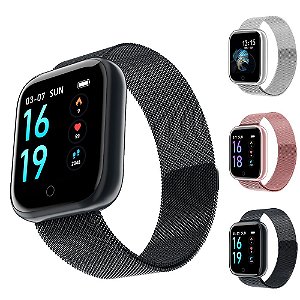 Relógio Smartwatch P80 com 2 Pulseiras