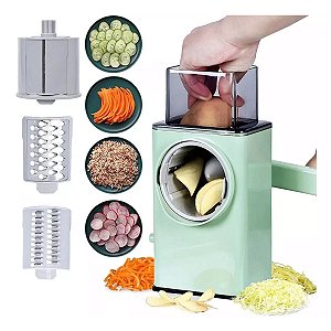 Cortador Ralador Fatiador De Legumes Vegetais Multifuncional