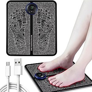 Massageador Para Pés Pernas Ems Magnético Relaxante Pro