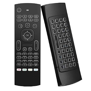 Mini Teclado Mouse Air Mouse Controle Sem Fio Android Pc Tv