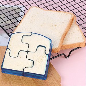 Molde De Plástico Cortador Para Cortar Pão De Forma E Sanduíche