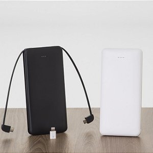 Power Bank 10.000mAh com Indicador LED