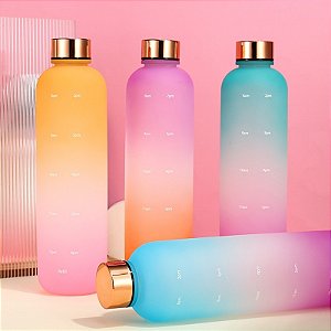 Garrafa Squeeze Colorida Tie Dye – 1 Litro