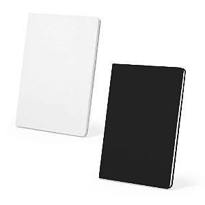 Caderno A5 resistente à água em papel pedra com folhas pautadas