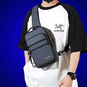 Mochila Shoulder Bag Ombro Transversal Impermeável Pequena