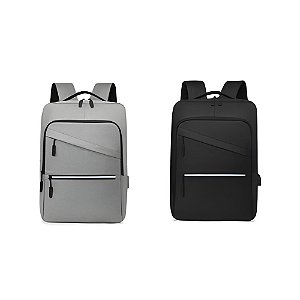 Mochila Executiva com Entrada USB e Impermeável