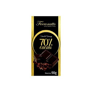 Barra de Chocolate 70% Cacau