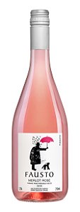 Vinho Fausto Merlot Rosé 750ml