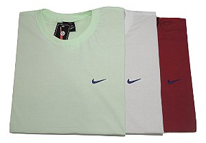 Kit Com 3 Camisetas Básica Manga Curta Nike
