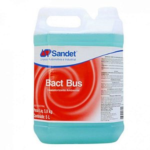 Bact Bus Bactericida E Desodorizante banheiros Químicos Sandet 5 Litros