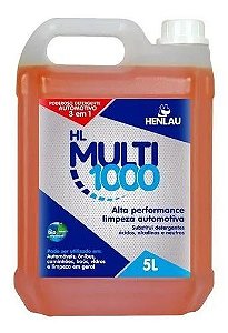 HL MULTI 1000 5L - Detergente 3 em 1 Henlau