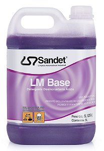 LM Base Detergente Desincrustante Ácido 5L Sandet
