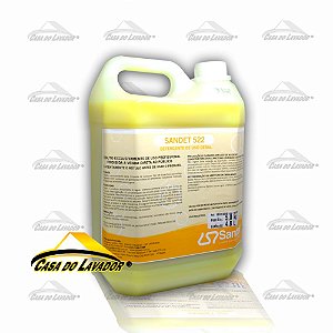 Detergente Tipo Sabão Mecânico para Limpeza Geral Sandet 522 - 5 Litros