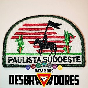 EMBLEMA DE CAMPO DESBRAVADOR - PAULISTA SUDOESTE
